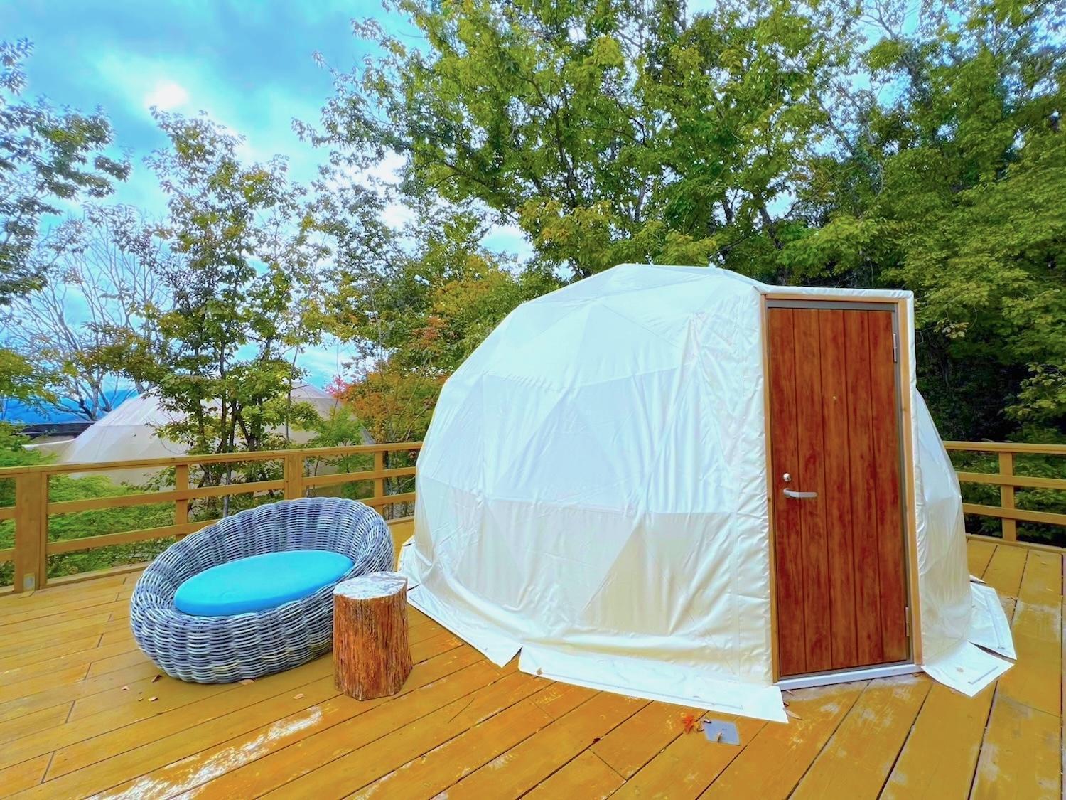 Yufuin Glamping Comorebi Eksteriør bilde